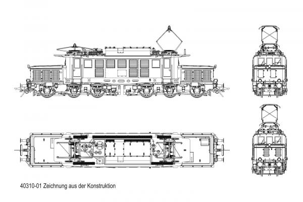 Elektrolok E 94 192, DB, Ep.3b (Neuauflage , Vorbestellbar)